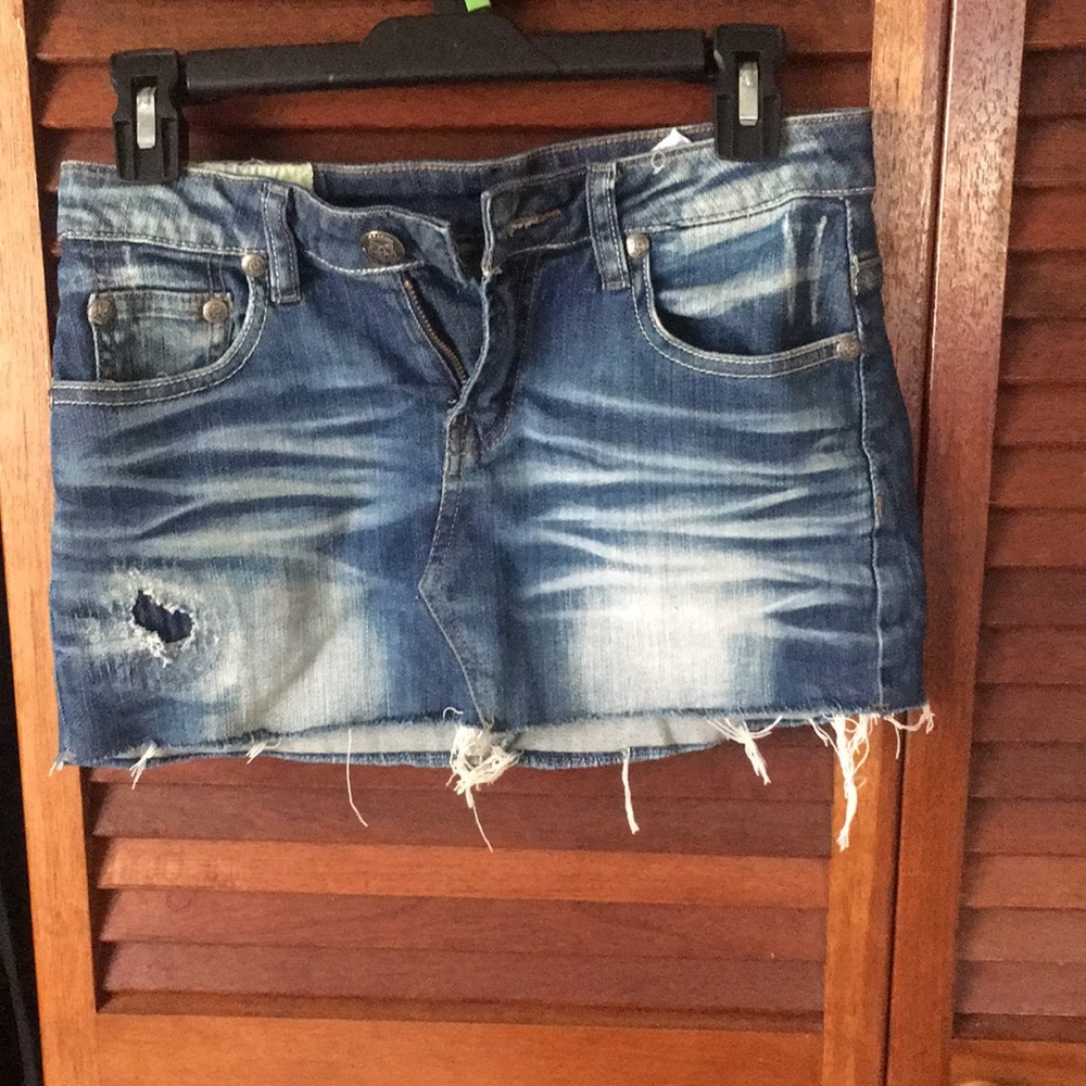 Denim skirt